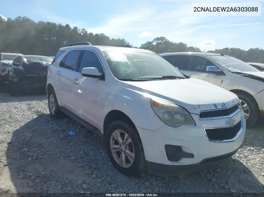 CHEVROLET EQUINOX 2010, VIN 2CNALDEW2A6303088