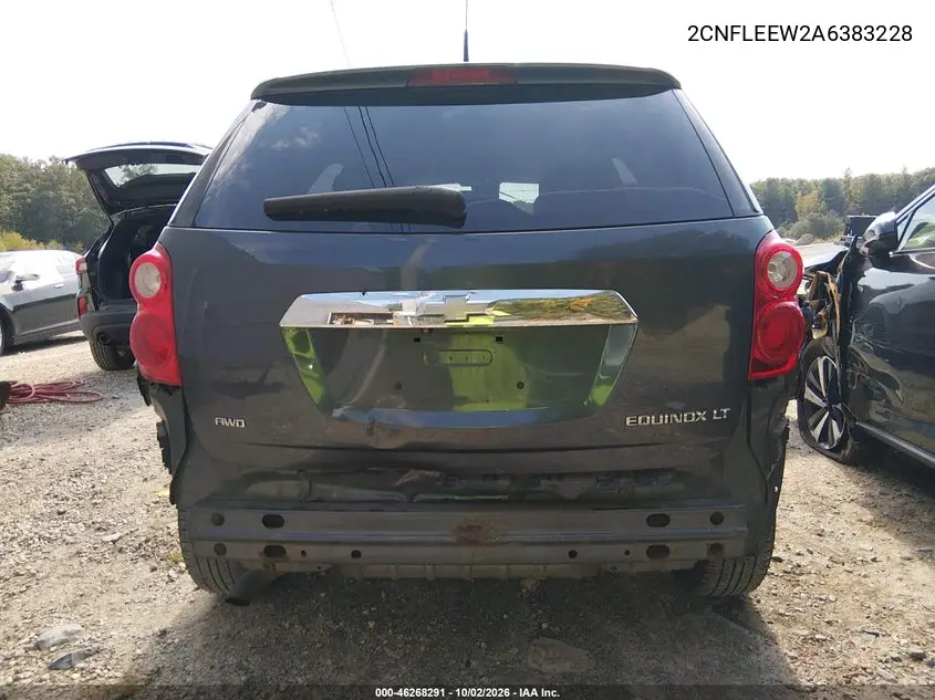 2010 CHEVROLET EQUINOX VIN 2CNFLEEW2A6383228 — фото 17
