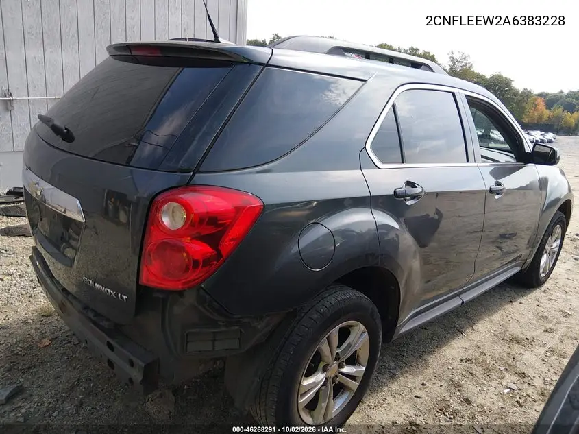 2010 CHEVROLET EQUINOX VIN 2CNFLEEW2A6383228 — фото 4