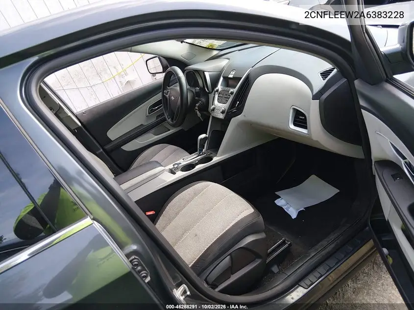 2010 CHEVROLET EQUINOX VIN 2CNFLEEW2A6383228 — фото 5