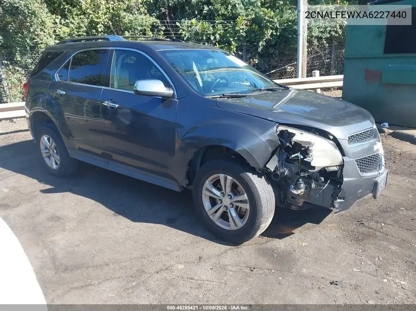 CHEVROLET EQUINOX 2010, VIN 2CNALFEWXA6227440