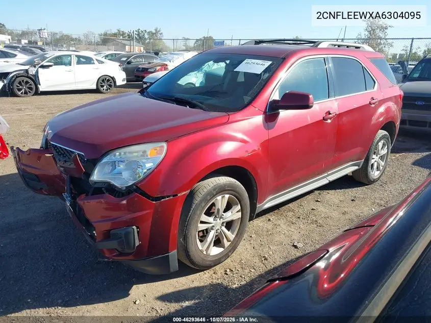 2010 CHEVROLET EQUINOX VIN 2CNFLEEWXA6304095 — фото 2