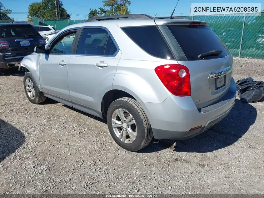 2010 CHEVROLET EQUINOX VIN 2CNFLEEW7A6208585 — фото 3