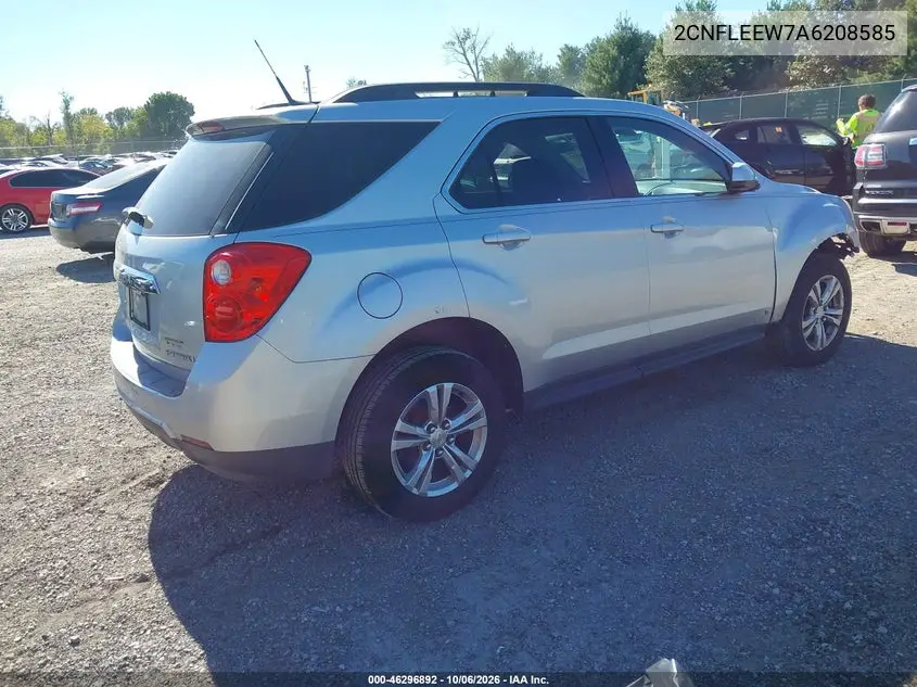 2010 CHEVROLET EQUINOX VIN 2CNFLEEW7A6208585 — фото 4
