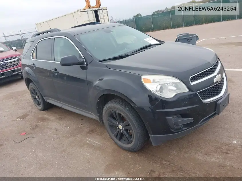 CHEVROLET EQUINOX 2010, VIN 2CNFLEEW5A6243254