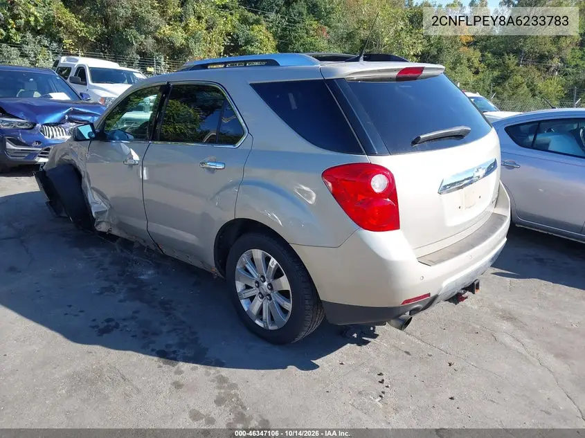 2010 CHEVROLET EQUINOX VIN 2CNFLPEY8A6233783 — фото 3