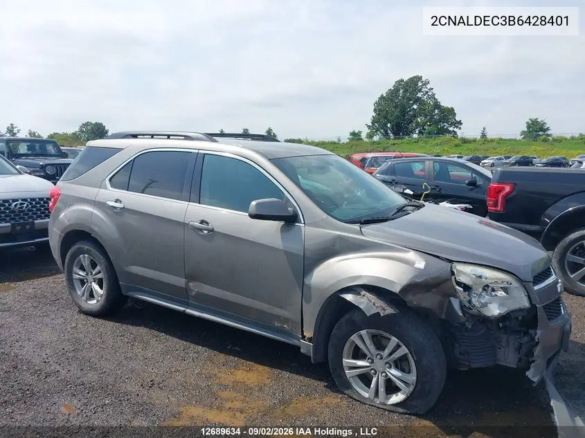 2011 CHEVROLET EQUINOX VIN 2CNALDEC3B6428401 — фото 13