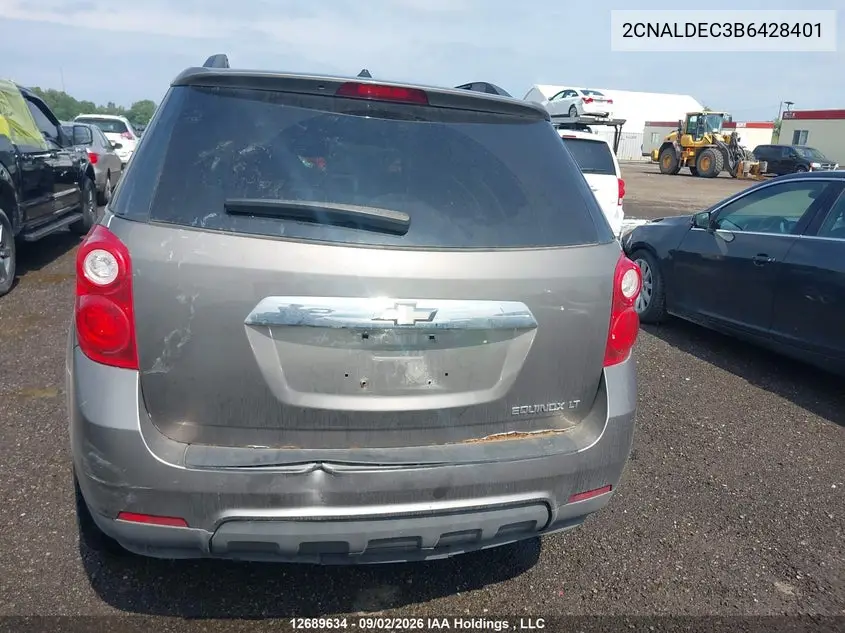 2011 CHEVROLET EQUINOX VIN 2CNALDEC3B6428401 — фото 16