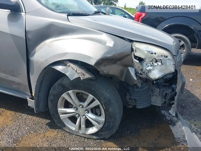 2011 CHEVROLET EQUINOX VIN 2CNALDEC3B6428401 — фото 17