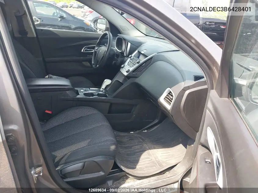 2011 CHEVROLET EQUINOX VIN 2CNALDEC3B6428401 — фото 5