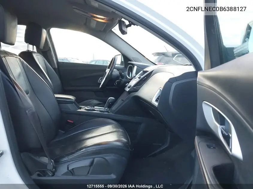 2011 CHEVROLET EQUINOX VIN 2CNFLNEC0B6388127 — фото 5