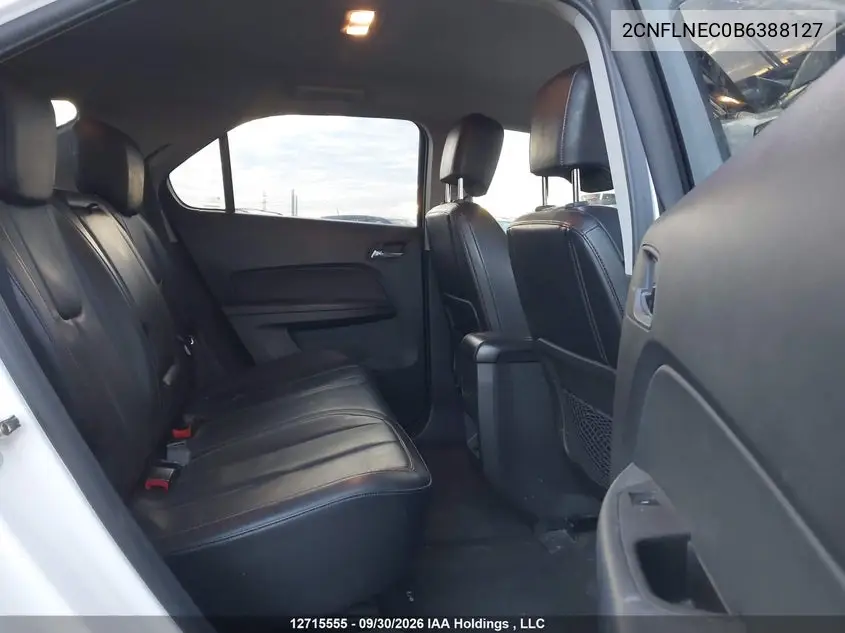 2011 CHEVROLET EQUINOX VIN 2CNFLNEC0B6388127 — фото 8
