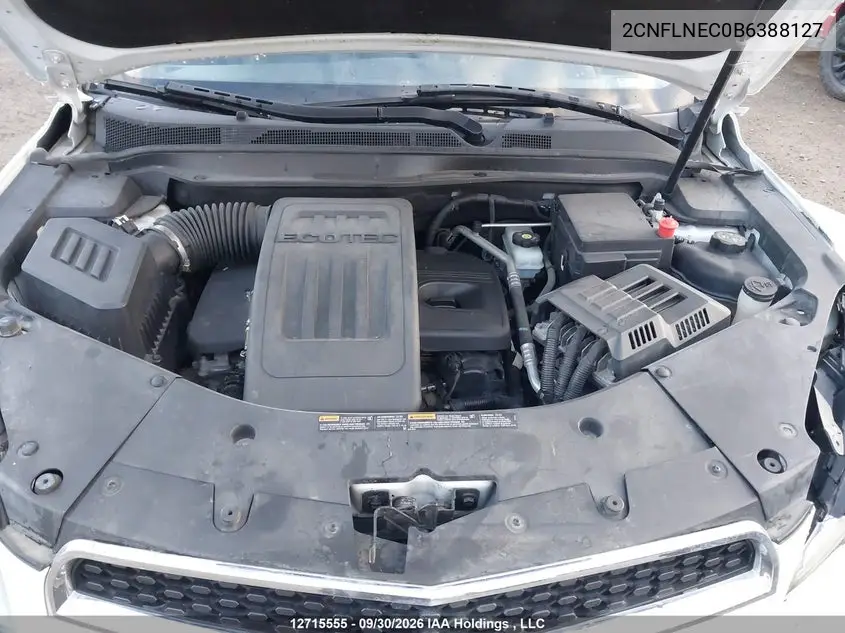 2011 CHEVROLET EQUINOX VIN 2CNFLNEC0B6388127 — фото 9