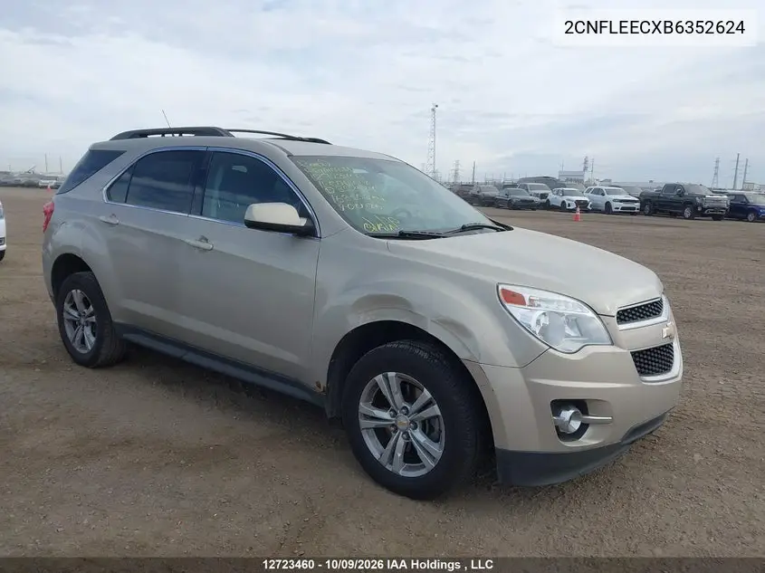CHEVROLET EQUINOX 2011, VIN 2CNFLEECXB6352624