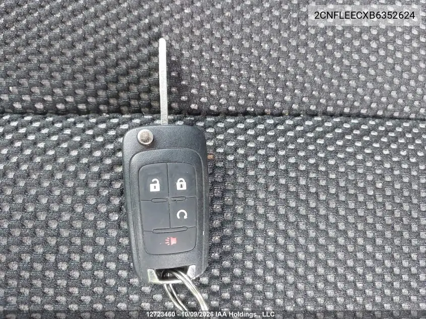 2011 CHEVROLET EQUINOX VIN 2CNFLEECXB6352624 — фото 11