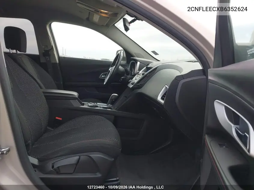 2011 CHEVROLET EQUINOX VIN 2CNFLEECXB6352624 — фото 5