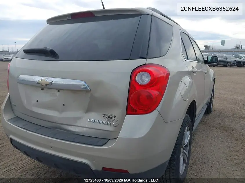 2011 CHEVROLET EQUINOX VIN 2CNFLEECXB6352624 — фото 6