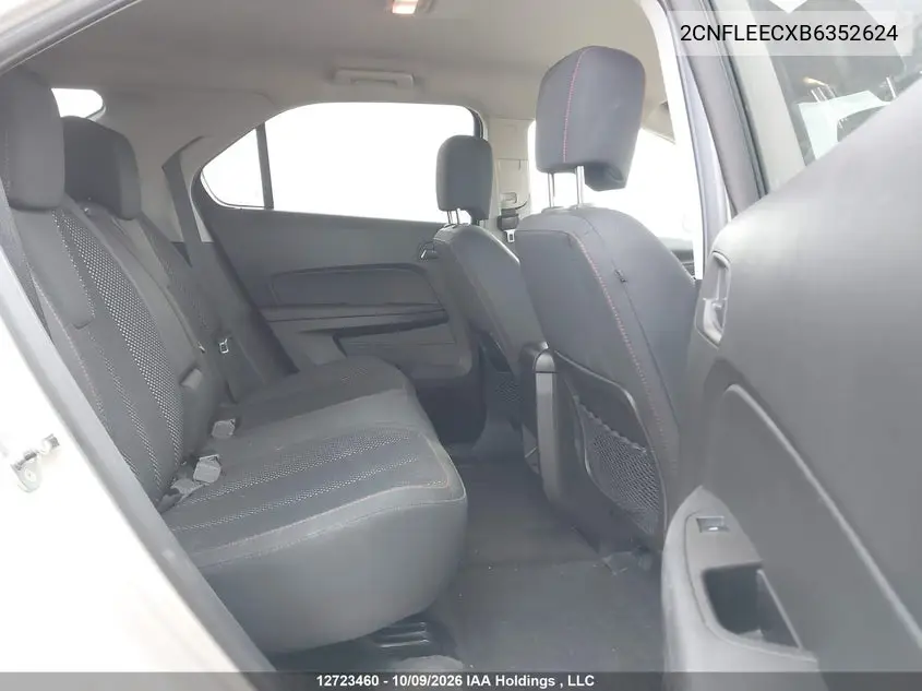 2011 CHEVROLET EQUINOX VIN 2CNFLEECXB6352624 — фото 8