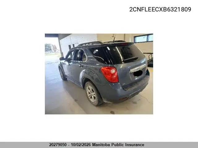 2011 CHEVROLET EQUINOX VIN 2CNFLEECXB6321809 — фото 3