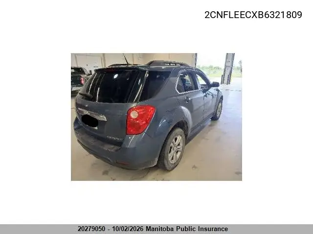 2011 CHEVROLET EQUINOX VIN 2CNFLEECXB6321809 — фото 4
