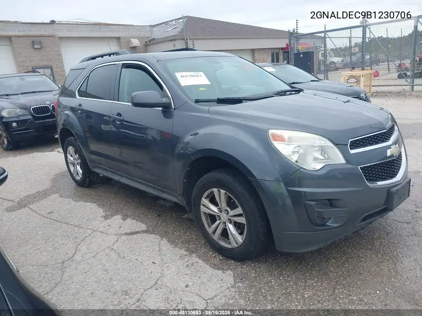 CHEVROLET EQUINOX 2011, VIN 2GNALDEC9B1230706