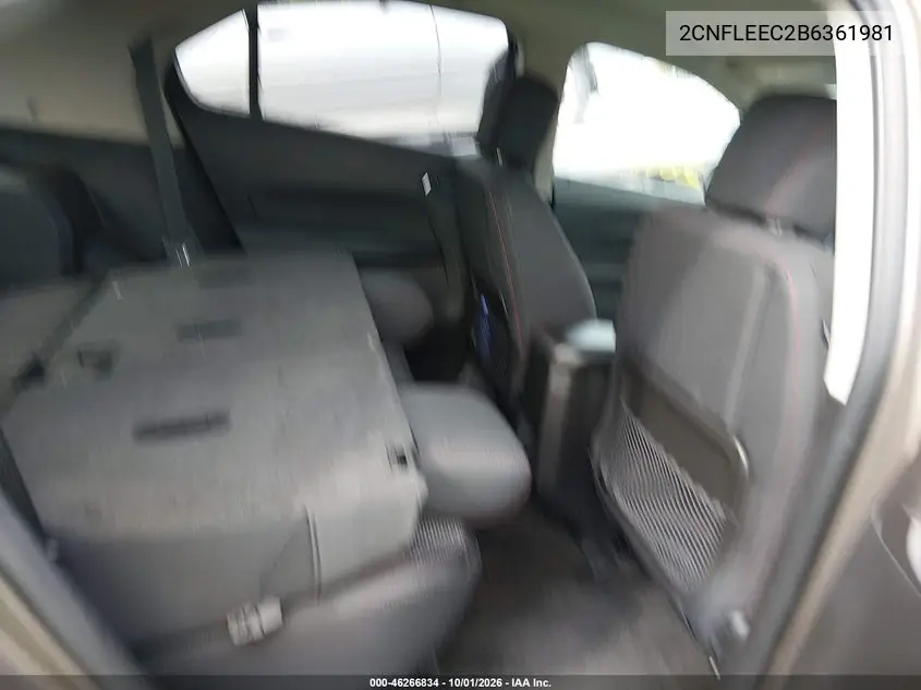 2011 CHEVROLET EQUINOX VIN 2CNFLEEC2B6361981 — фото 8