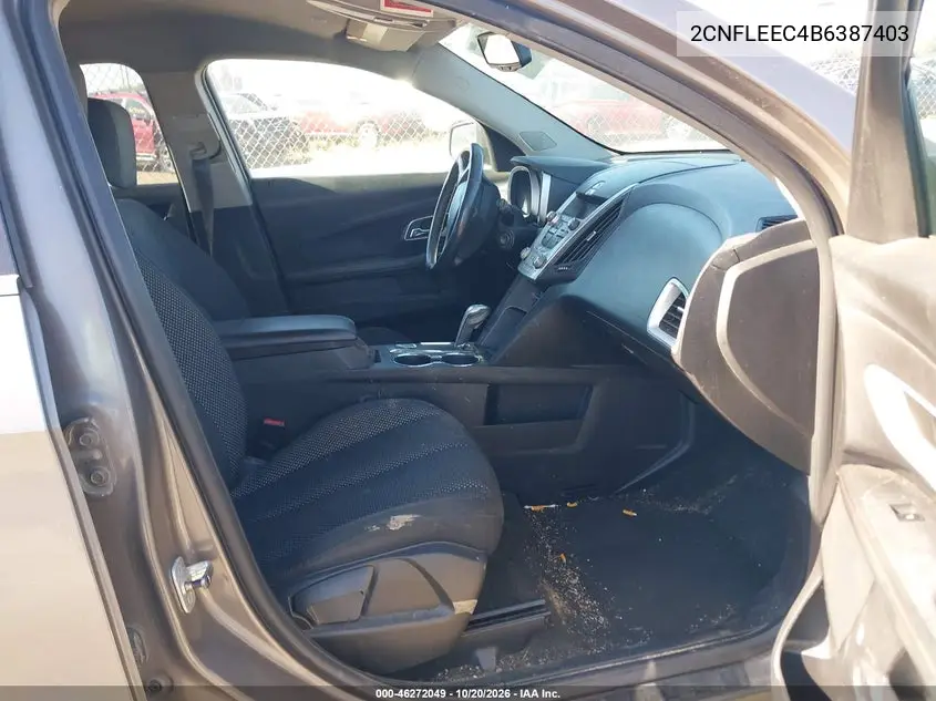 2011 CHEVROLET EQUINOX VIN 2CNFLEEC4B6387403 — фото 5