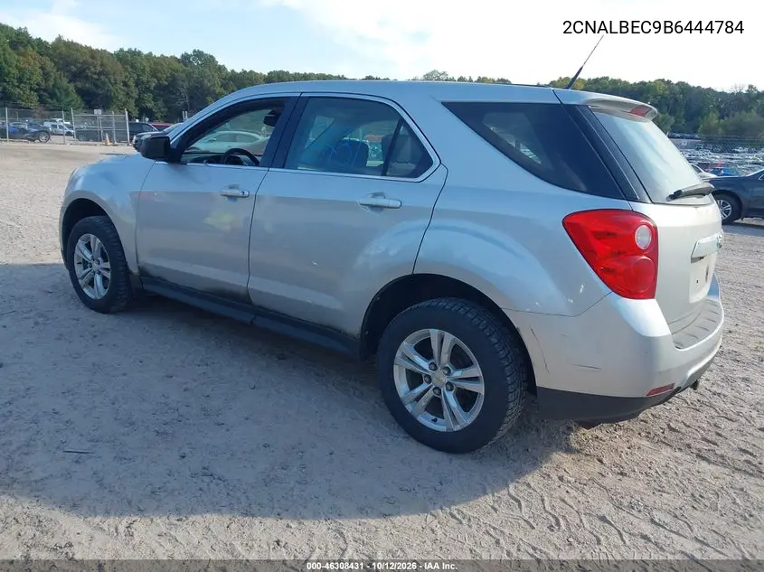 2011 CHEVROLET EQUINOX VIN 2CNALBEC9B6444784 — фото 3