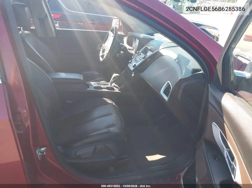 2011 CHEVROLET EQUINOX VIN 2CNFLGE56B6285386 — фото 5