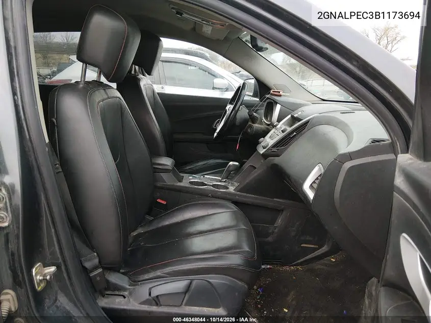 2011 CHEVROLET EQUINOX VIN 2GNALPEC3B1173694 — фото 5
