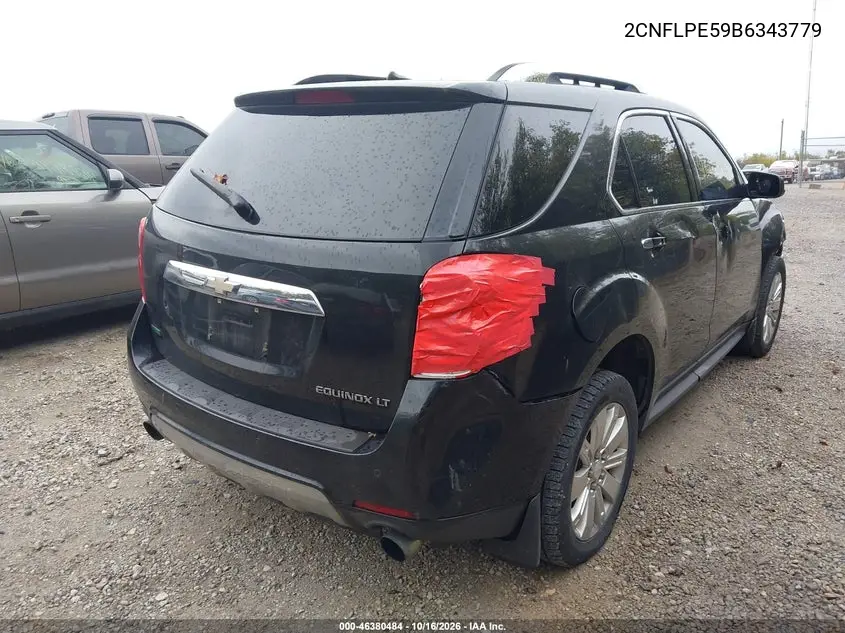 2011 CHEVROLET EQUINOX VIN 2CNFLPE59B6343779 — фото 4