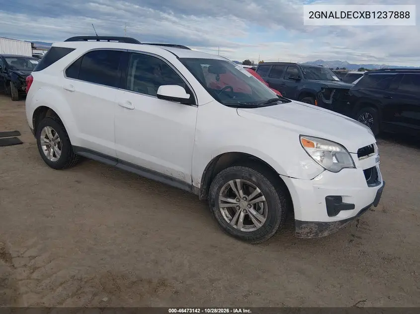 CHEVROLET EQUINOX 2011, VIN 2GNALDECXB1237888