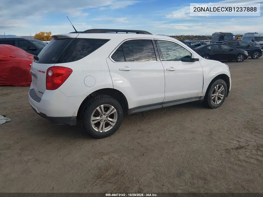 2011 CHEVROLET EQUINOX VIN 2GNALDECXB1237888 — фото 4