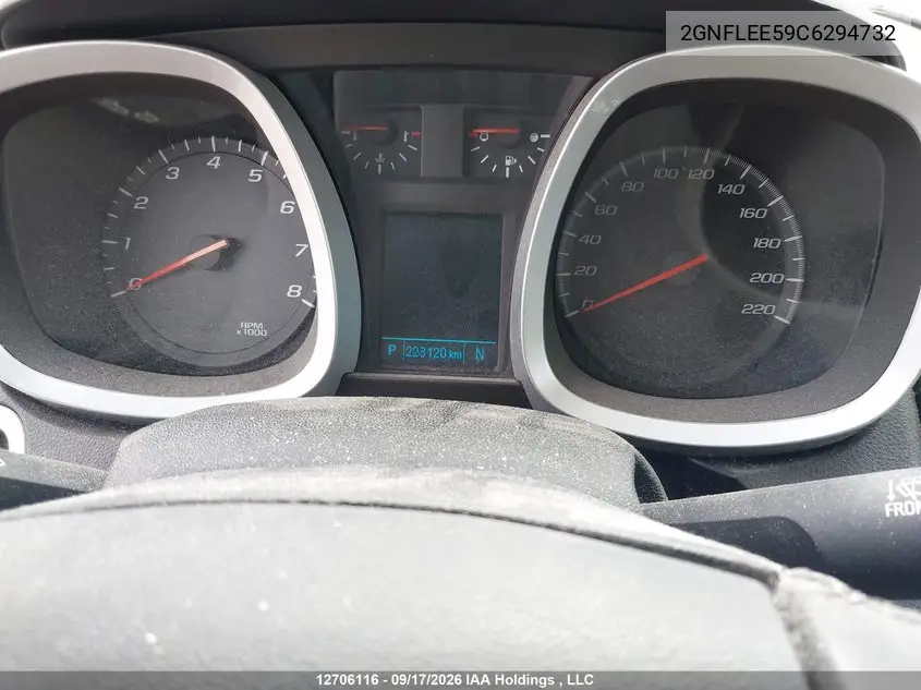 2012 CHEVROLET EQUINOX VIN 2GNFLEE59C6294732 — фото 15