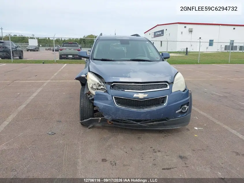 2012 CHEVROLET EQUINOX VIN 2GNFLEE59C6294732 — фото 6