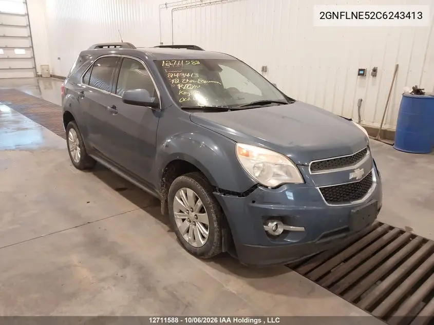 CHEVROLET EQUINOX 2012, VIN 2GNFLNE52C6243413