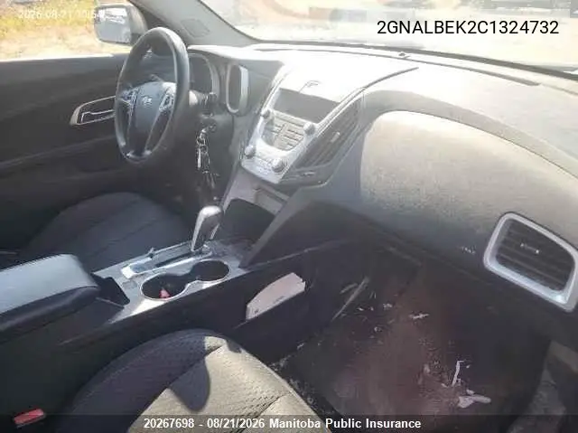 2012 CHEVROLET EQUINOX VIN 2GNALBEK2C1324732 — фото 5