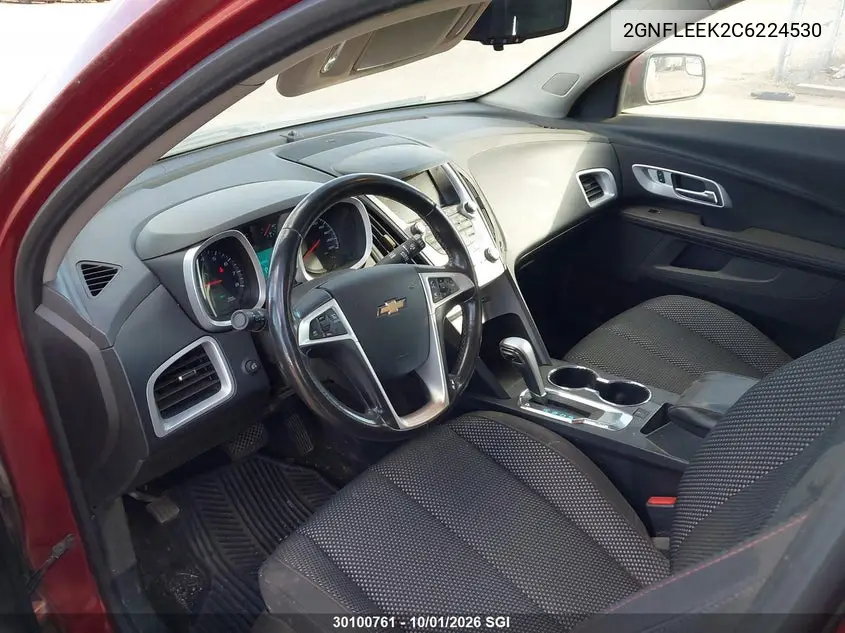 2012 CHEVROLET EQUINOX VIN 2GNFLEEK2C6224530 — фото 5