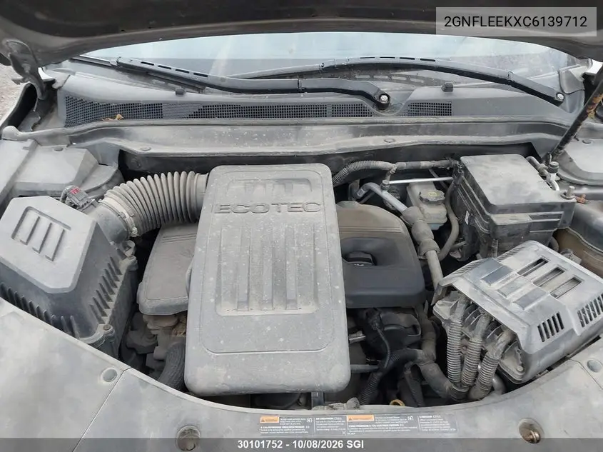2012 CHEVROLET EQUINOX VIN 2GNFLEEKXC6139712 — фото 10