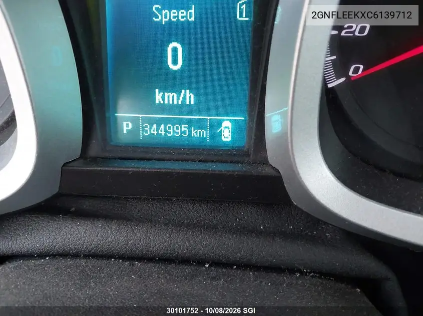 2012 CHEVROLET EQUINOX VIN 2GNFLEEKXC6139712 — фото 12