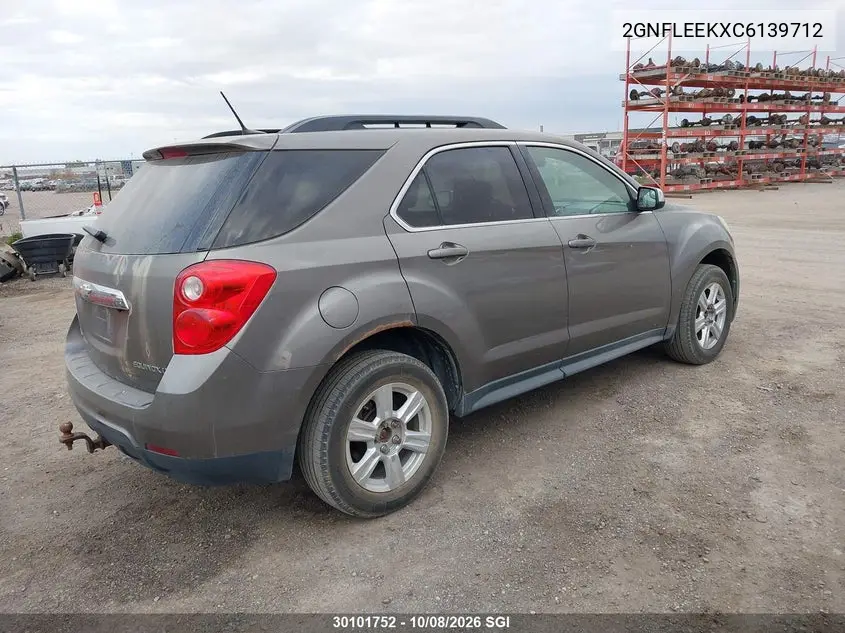 2012 CHEVROLET EQUINOX VIN 2GNFLEEKXC6139712 — фото 4