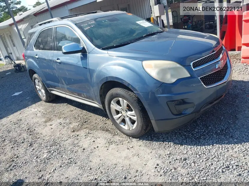 CHEVROLET EQUINOX 2012, VIN 2GNALDEK2C6222121