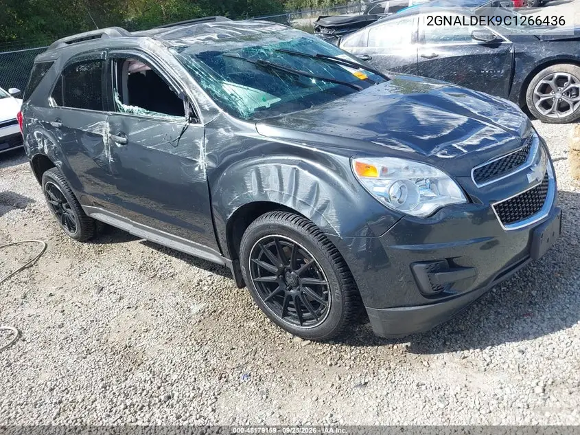 CHEVROLET EQUINOX 2012, VIN 2GNALDEK9C1266436