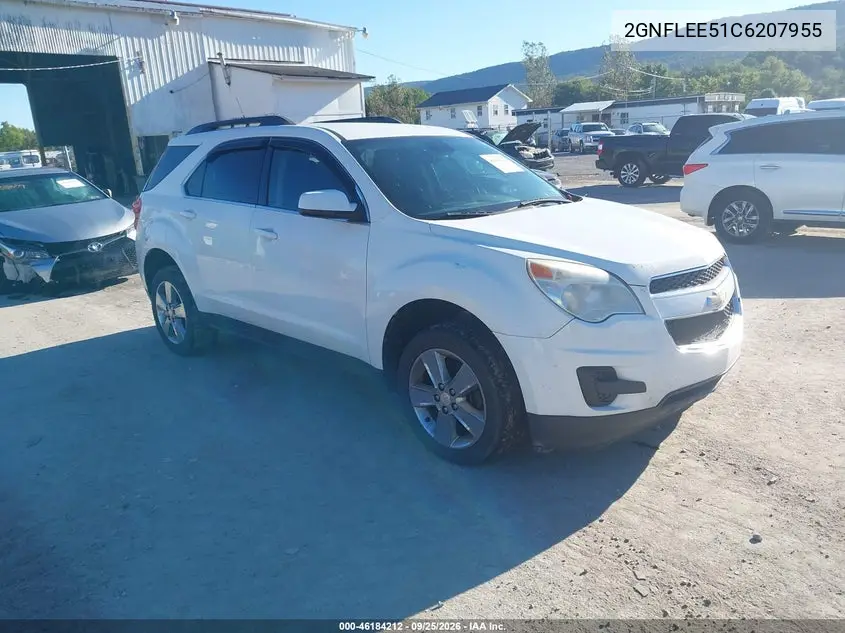 CHEVROLET EQUINOX 2012, VIN 2GNFLEE51C6207955