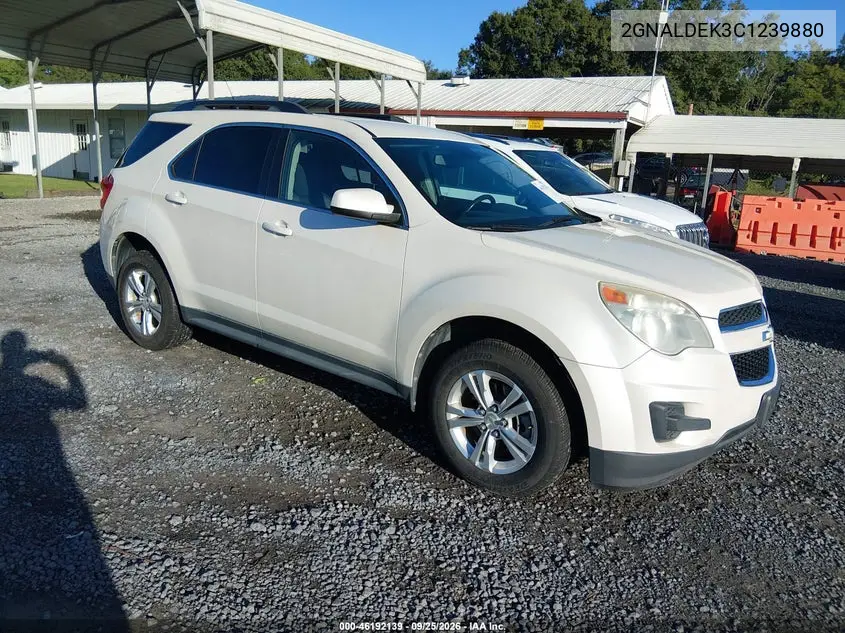 CHEVROLET EQUINOX 2012, VIN 2GNALDEK3C1239880
