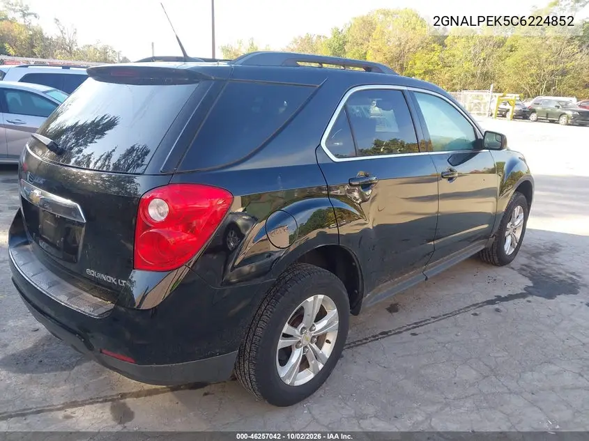 2012 CHEVROLET EQUINOX VIN 2GNALPEK5C6224852 — фото 4