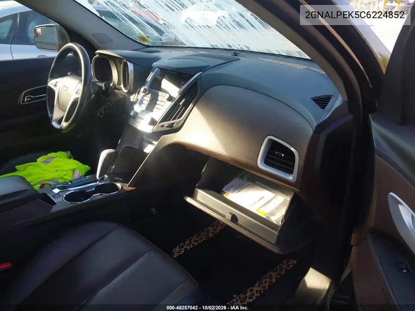 2012 CHEVROLET EQUINOX VIN 2GNALPEK5C6224852 — фото 5