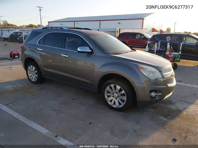 CHEVROLET EQUINOX 2012, VIN 2GNFLGEK9C6277317