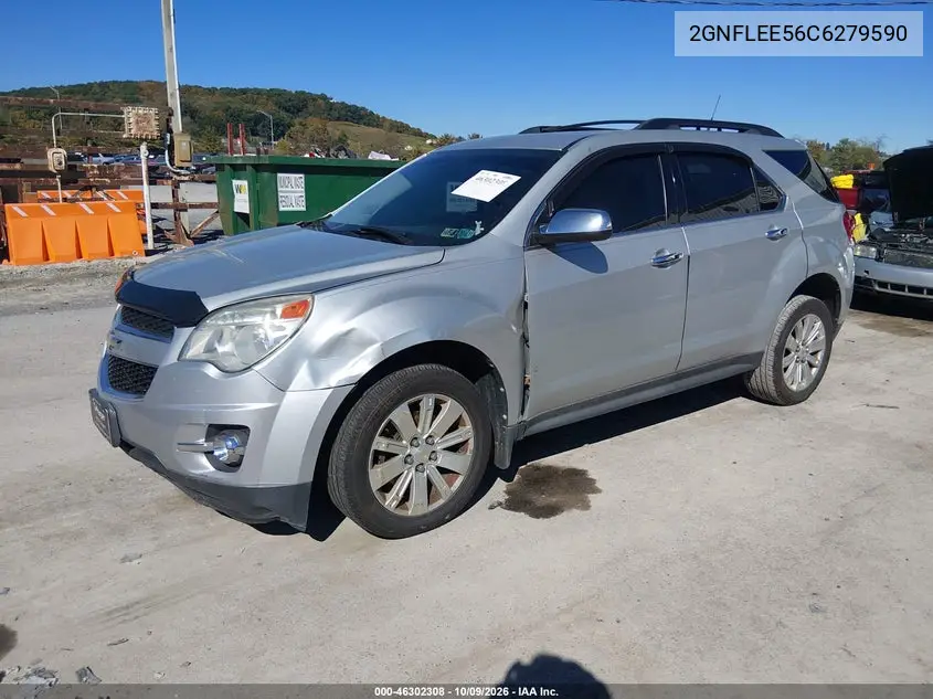 2012 CHEVROLET EQUINOX VIN 2GNFLEE56C6279590 — фото 2