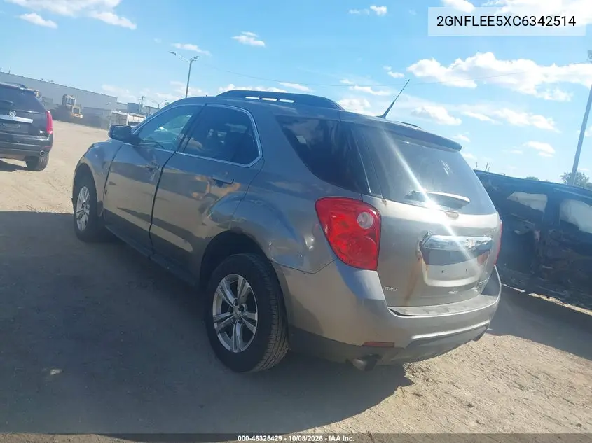 2012 CHEVROLET EQUINOX VIN 2GNFLEE5XC6342514 — фото 3